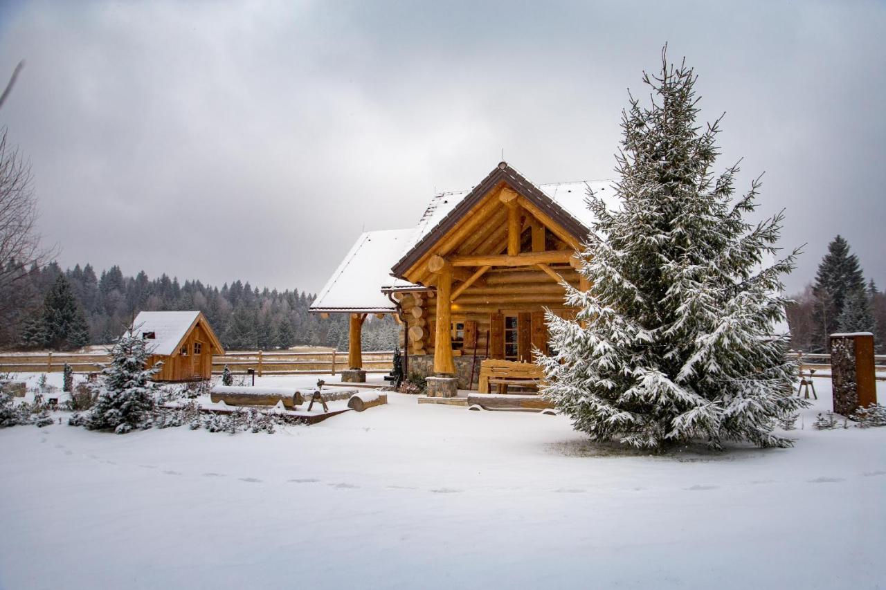 Kraljica Sume - Divjake Log Home Hlevci Eksteriør bilde