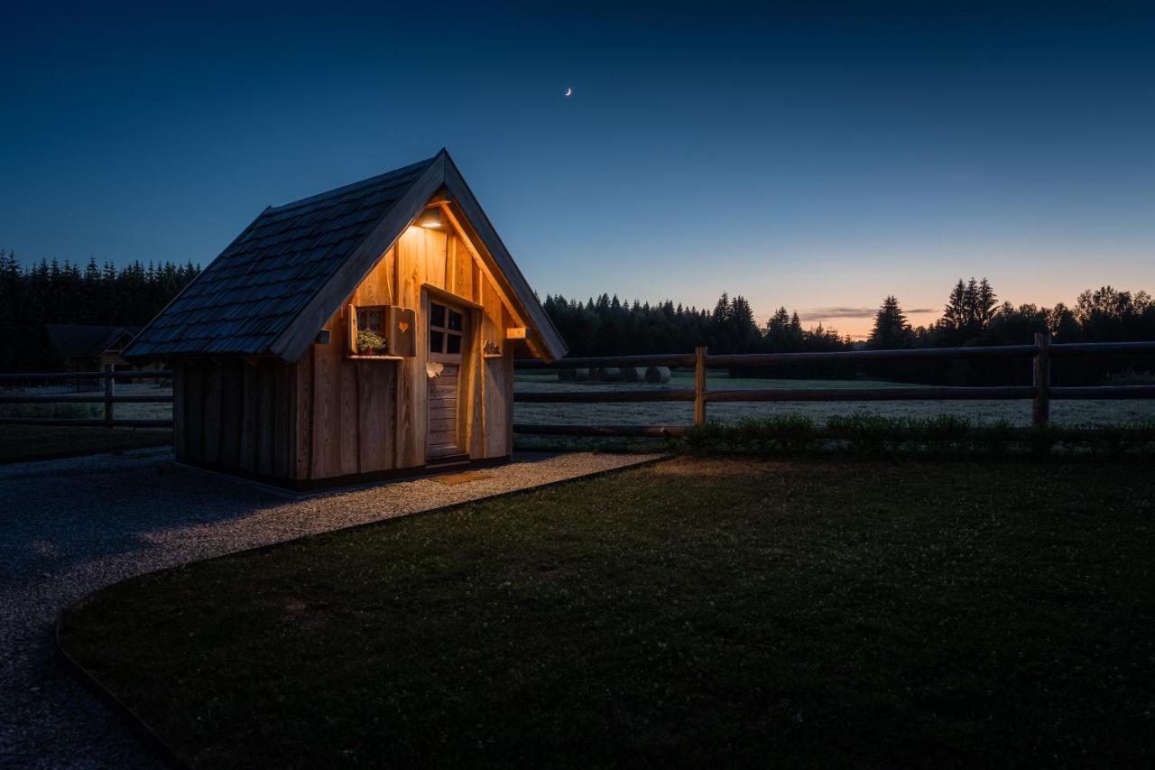 Kraljica Sume - Divjake Log Home Hlevci Eksteriør bilde